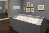 Installation view of "Meet Melecio Galván: The Secret Artist & His Mexican Contemporaries", Bla…