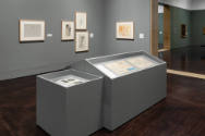 Installation view of "Meet Melecio Galván: The Secret Artist & His Mexican Contemporaries", Bla…