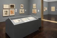 Installation view of "Meet Melecio Galván: The Secret Artist & His Mexican Contemporaries," Bla…