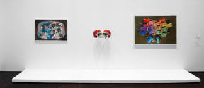 Installation view of "R. Eric McMaster: Compressions," Blanton Museum of Art, The University of…