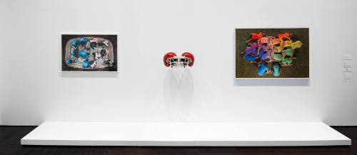 Installation view of "R. Eric McMaster: Compressions," Blanton Museum of Art, The University of…