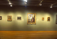 Installation view of "Masterpieces of European Painting," at the Blanton Museum of Art, Septemb…