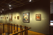 Installation view of "Masterpieces of European Painting," at the Blanton Museum of Art, Septemb…