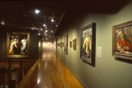 Installation view of "Masterpieces of European Painting," at the Blanton Museum of Art, Septemb…