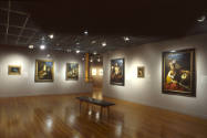 Installation view of "Masterpieces of European Painting," at the Blanton Museum of Art, Septemb…