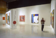 Installation view of "Painting Explosion: 1958-1963," at the Blanton Museum of Art, January 24,…