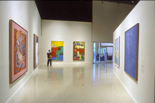 Installation view of "Painting Explosion: 1958-1963," at the Blanton Museum of Art, January 24,…