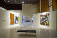 Installation view of "Painting Explosion: 1958-1963," at the Blanton Museum of Art, January 24,…