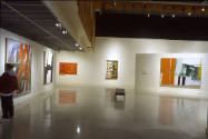 Installation view of "Painting Explosion: 1958-1963," at the Blanton Museum of Art, January 24,…