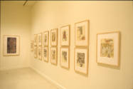 Installation view of "Painting Explosion: 1958-1963," at the Blanton Museum of Art, January 24,…