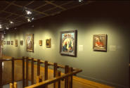 Installation view of "Masterpieces of European Painting," at the Blanton Museum of Art, Septemb…