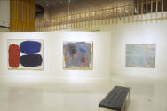 Installation view of "Painting Explosion: 1958-1963," at the Blanton Museum of Art, January 24,…