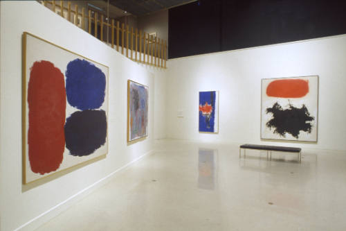 Installation view of "Painting Explosion: 1958 - 1963, Part II," at the Blanton Museum of Art, …