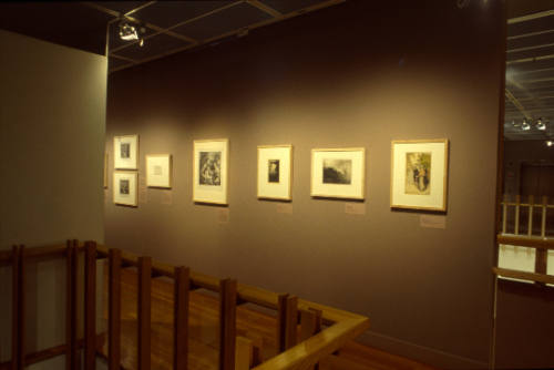 Installation view of "Prints from the Leo Steinberg Collection, Part II," at the Blanton Museum…