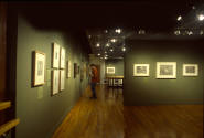 Installation view of "Prints from the Leo Steinberg Collection, Part II," at the Blanton Museum…