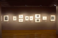 Installation view of "Prints from the Leo Steinberg Collection, Part II," at the Blanton Museum…