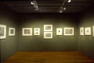 Installation view of "Prints from the Leo Steinberg Collection, Part II," at the Blanton Museum…