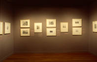 Installation view of "Prints from the Leo Steinberg Collection, Part II," at the Blanton Museum…