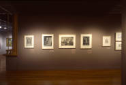 Installation view of "Prints from the Leo Steinberg Collection, Part II," at the Blanton Museum…