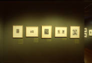 Installation view of "Prints from the Leo Steinberg Collection, Part II," at the Blanton Museum…