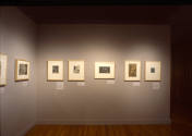 Installation view of "Prints from the Leo Steinberg Collection, Part II," at the Blanton Museum…