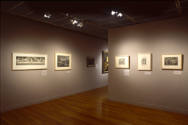 Installation view of "Prints from the Leo Steinberg Collection, Part II," at the Blanton Museum…