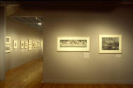 Installation view of "Prints from the Leo Steinberg Collection, Part II," at the Blanton Museum…