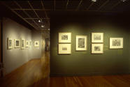 Installation view of "Prints from the Leo Steinberg Collection, Part II," at the Blanton Museum…