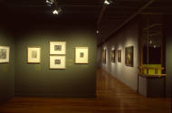 Installation view of "Prints from the Leo Steinberg Collection, Part II," at the Blanton Museum…