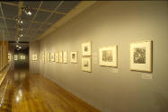 Installation view of "Prints from the Leo Steinberg Collection, Part I," at the Blanton Museum …