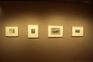 Installation view of "Prints from the Leo Steinberg Collection, Part I," at the Blanton Museum …