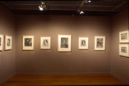 Installation view of "Prints from the Leo Steinberg Collection, Part I," at the Blanton Museum …