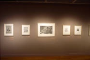 Installation view of "Prints from the Leo Steinberg Collection, Part I," at the Blanton Museum …