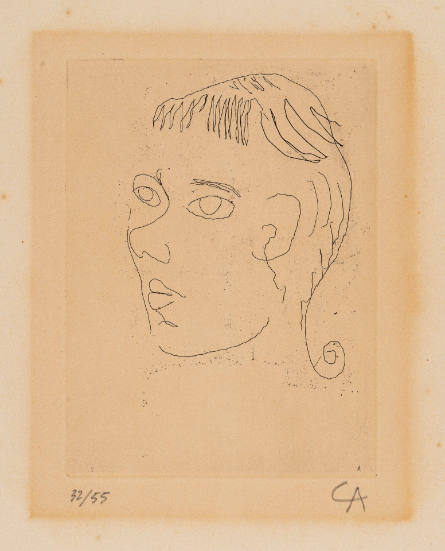 Untitled (Girl's head)