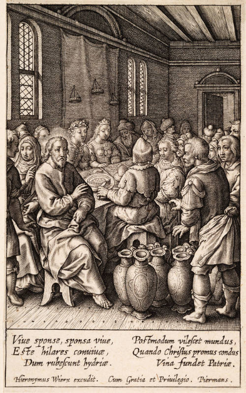 The Wedding at Cana, from The Life of the Virgin