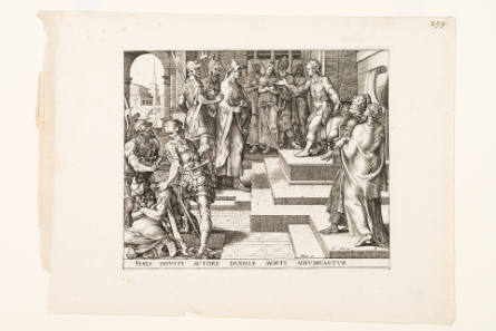 The Elders Examined by Daniel, plate 4 from The Story of Susannah