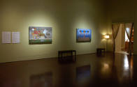 Installation view of "WorkSpace 10: Marcelo Pombo," at the Blanton Museum of Art, October 4, 20…