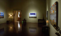 Installation view of "WorkSpace 10: Marcelo Pombo," at the Blanton Museum of Art, October 4, 20…