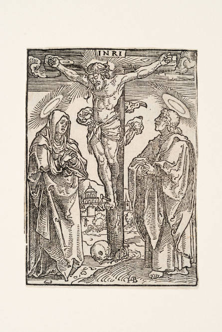 Christ on the Cross between the Virgin and Saint John