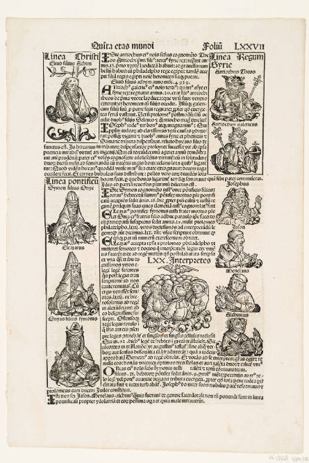 Folio 77 from the Weltchronik, or Liber Chronicarum [The Nuremberg Chronicle]