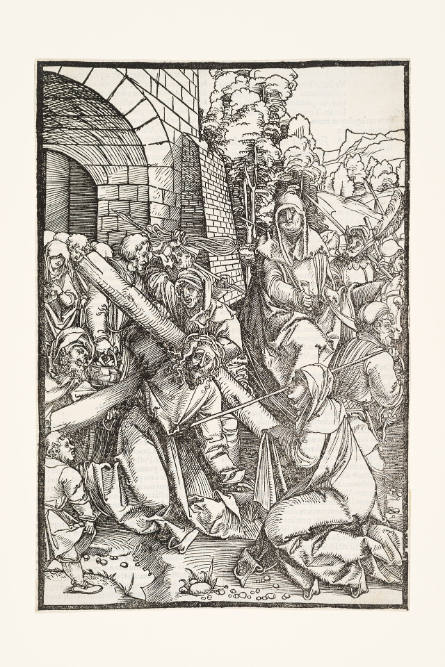 Christ Carrying the Cross, from the Passion