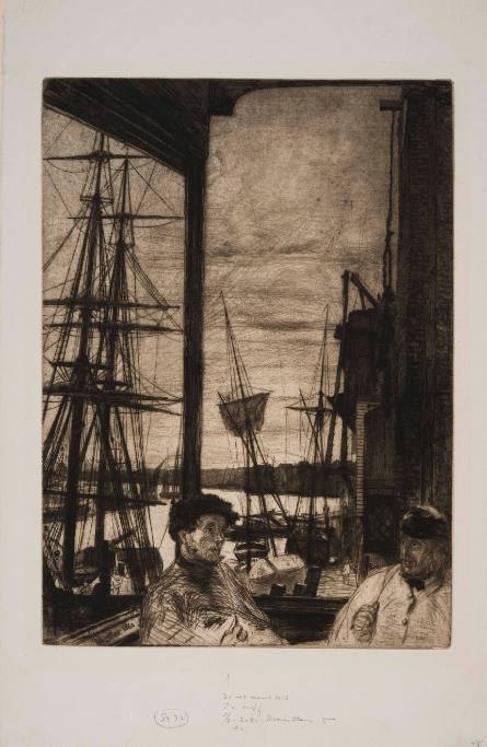 Rotherhithe, from 16 Etchings or The Thames Set