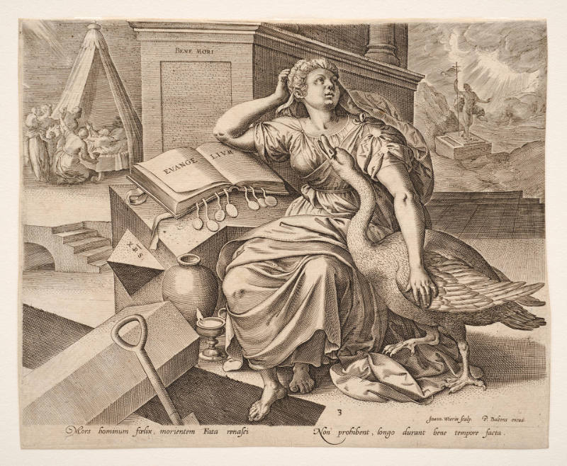 The Blissful Death, from Les trois choses les plus souhaitées par l'homme [The Three Favours Desired by Men], after Ambrosius Francken