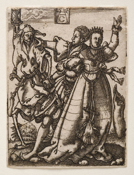 A Couple with Death as a Jester, from The Dance of Death