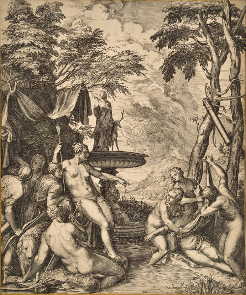 Diana and Callisto, after Titian