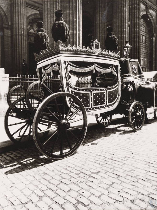 Pompe Funebre (1e classe) [Funeral Ceremony (1st Class)], from Twenty Photographs by Eugene Atget 1856-1927