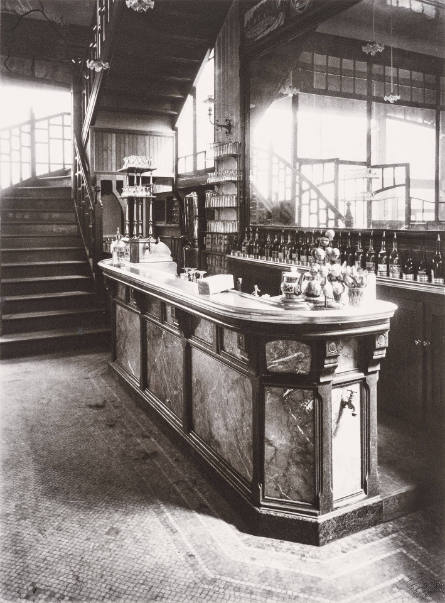 Bar de cabaret, from Twenty Photographs by Eugene Atget 1856-1927