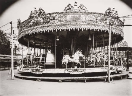 Carrousel, from Twenty Photographs by Eugene Atget 1856-1927