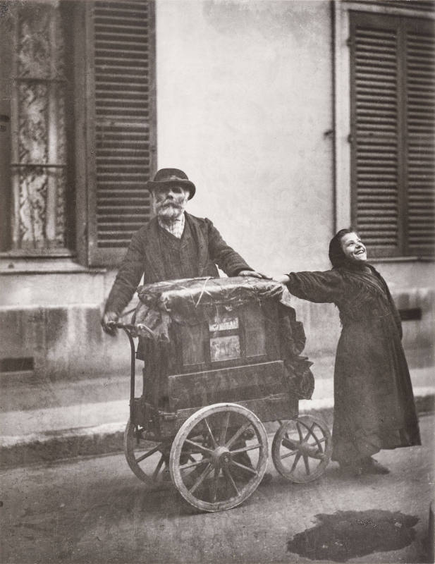 Street Musicians, from Twenty Photographs by Eugene Atget 1856-1927