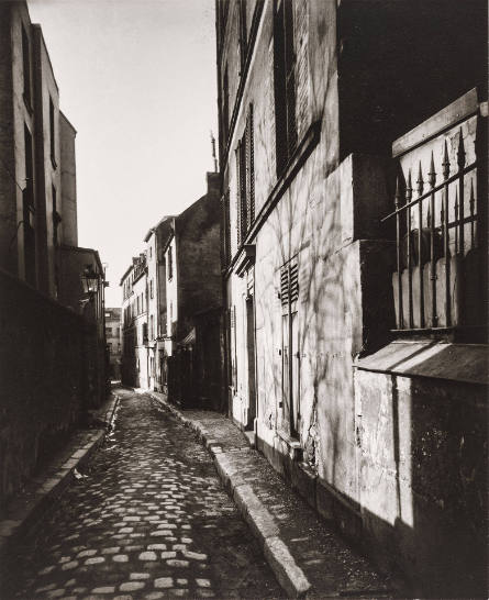 Rue St. Rustique, from Twenty Photographs by Eugene Atget 1856-1927